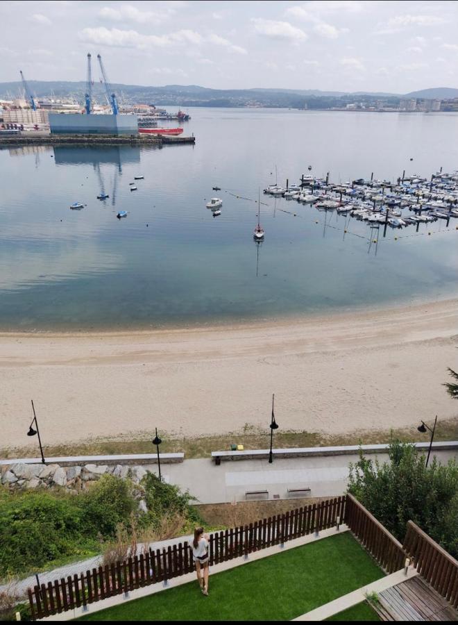 Grana Beach Ferrol La Coruña Esterno foto