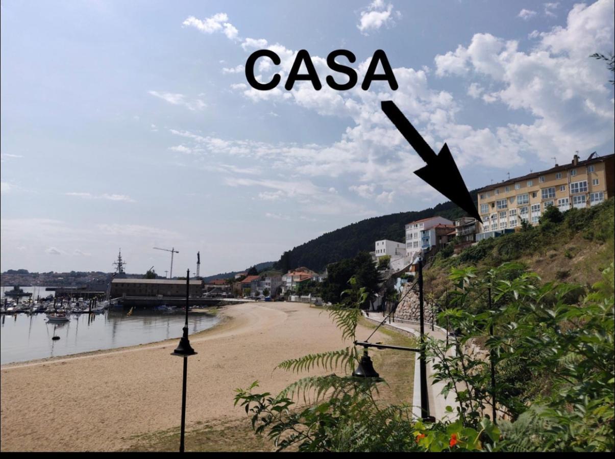 Grana Beach Ferrol La Coruña Esterno foto