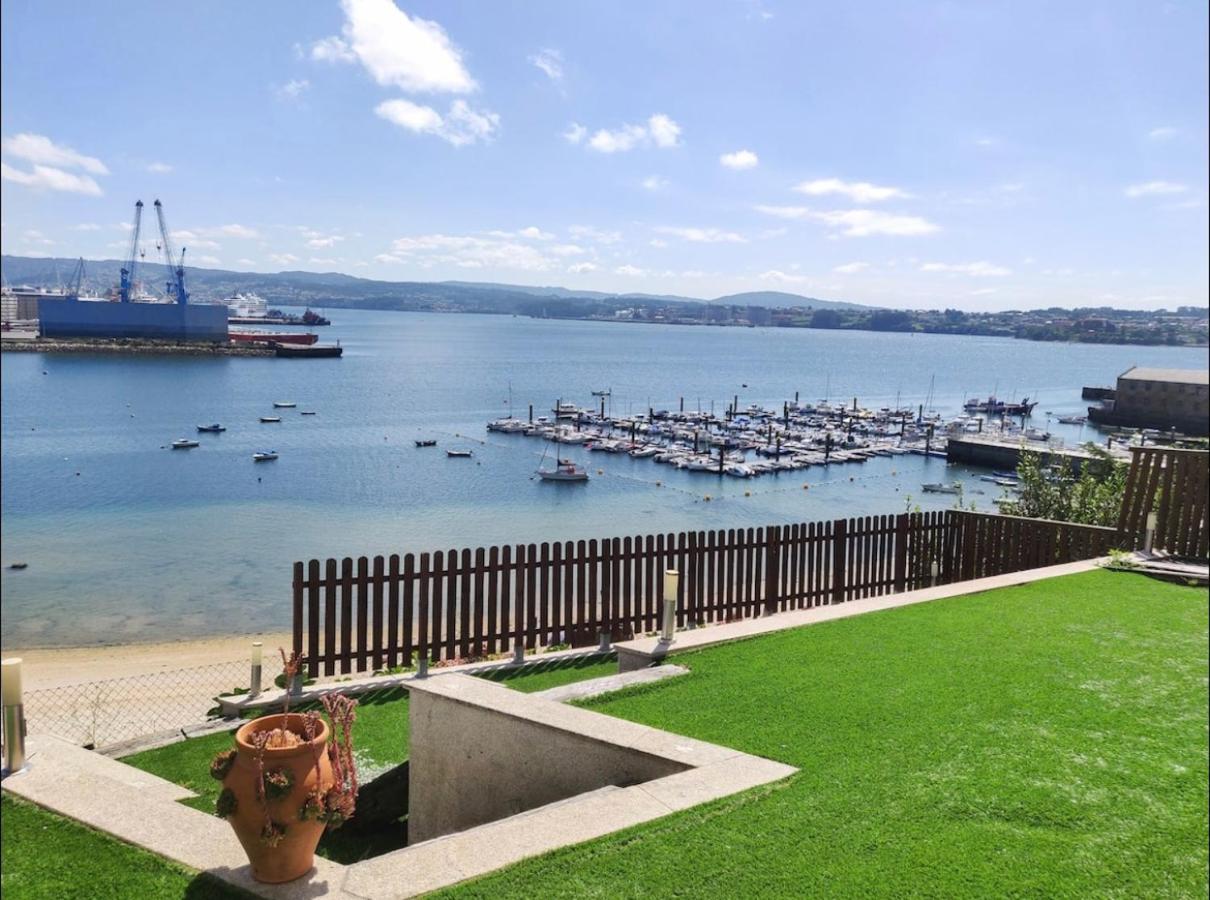 Grana Beach Ferrol La Coruña Esterno foto